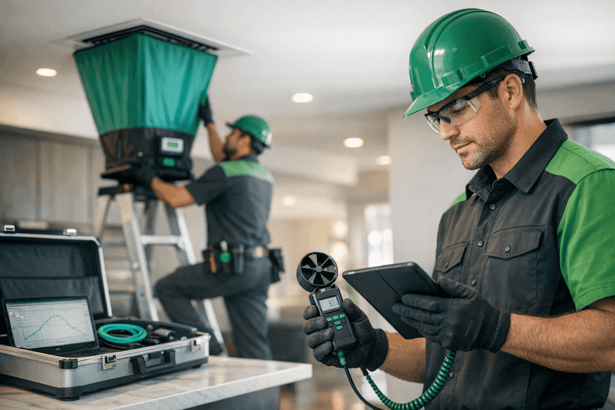 Air Balancing service by Brama Cooling