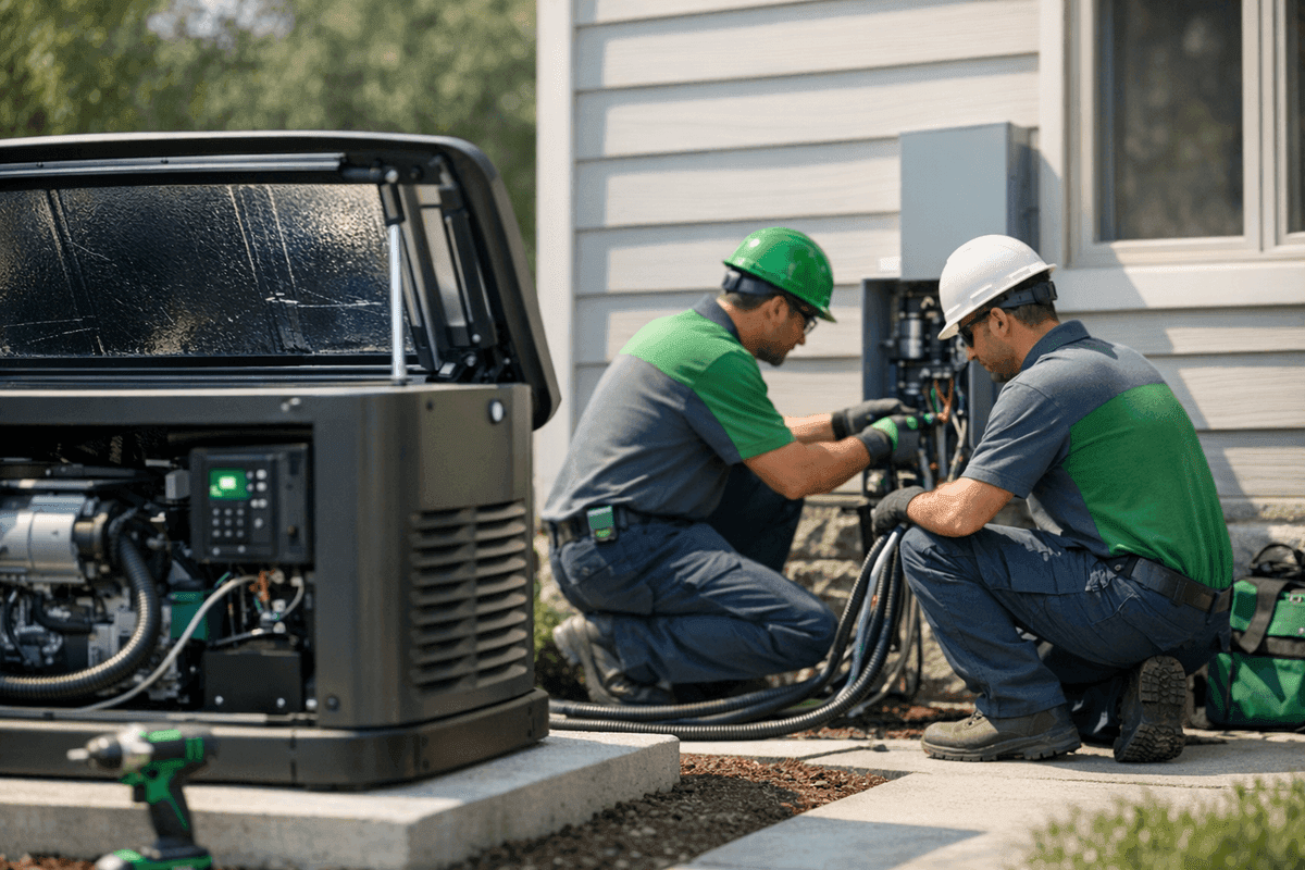Generator Installation service by Brama Cooling