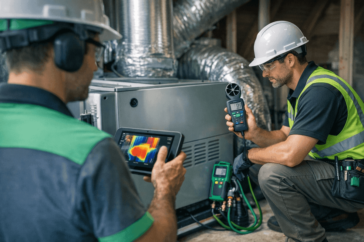 Home Energy Audits service by Brama Cooling