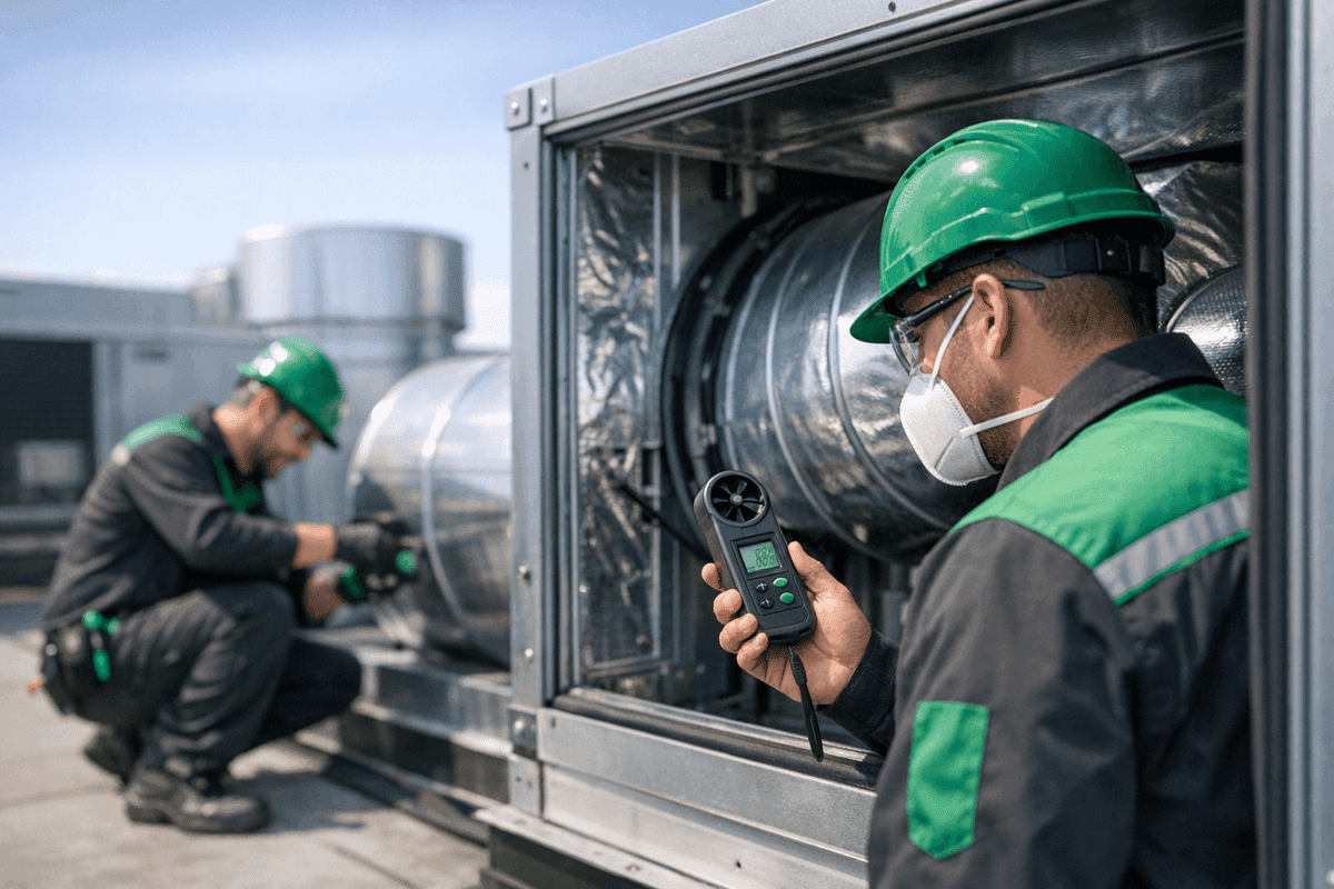 Ventallation service by Brama Cooling