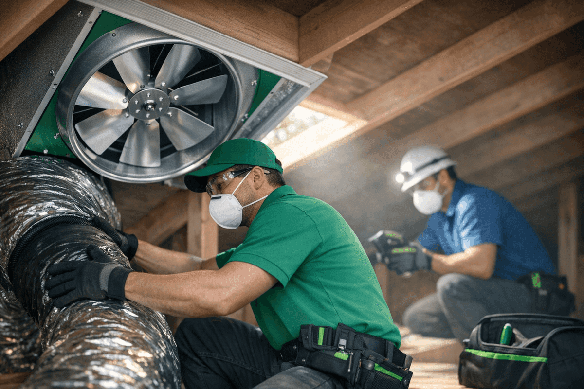 Whole-House Fans service by Brama Cooling